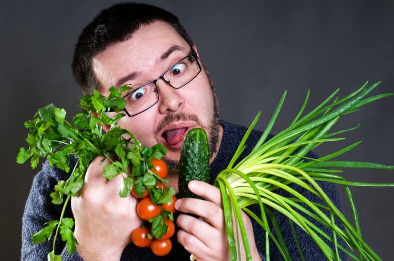 verduras y hierbas para aumentar la potencia