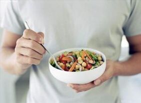 Alimentos útiles aumentando potencia