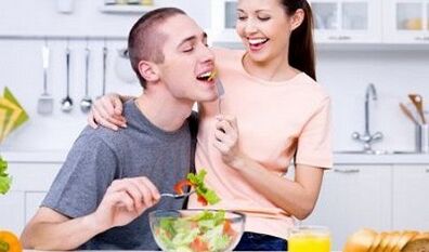 Comida para aumentar el poder en los hombres