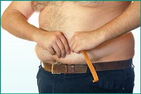 La obesidad de un hombre es una de las causas de los problemas con el poder